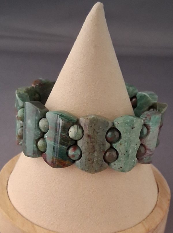 Rainforest Jasper Stretchy Bracelet