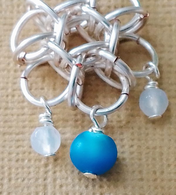 Chain Maille Connector Earrings - Image 3