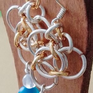 Chain Maille Unit Earrings