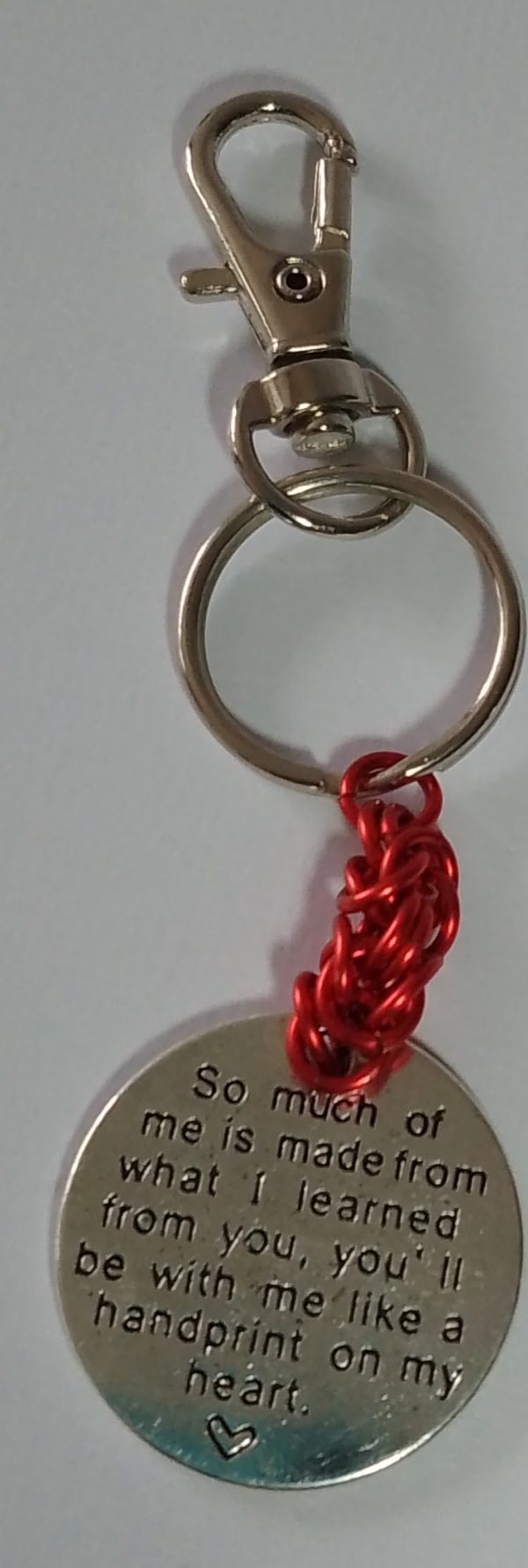 Teachers Chain Maille Keyring/Bag Charm - Image 2