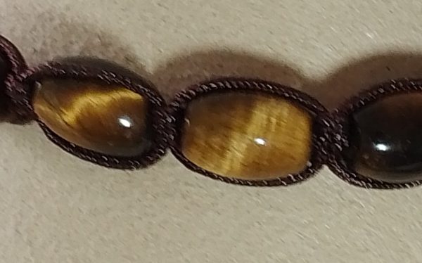 Tigers Eye Shamballa Style Bracelet - Image 2