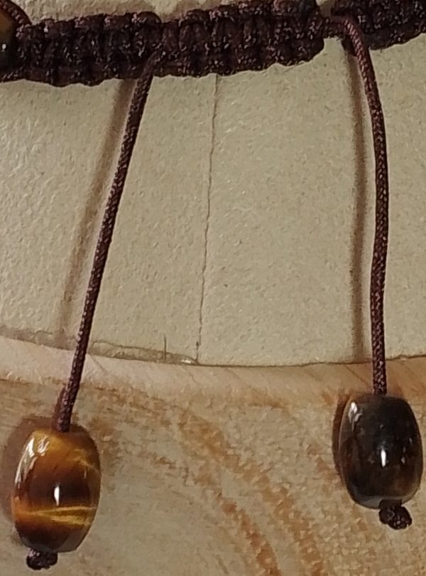 Tigers Eye Shamballa Style Bracelet - Image 3