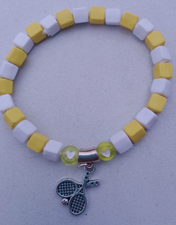 Tennis Charm Bracelet