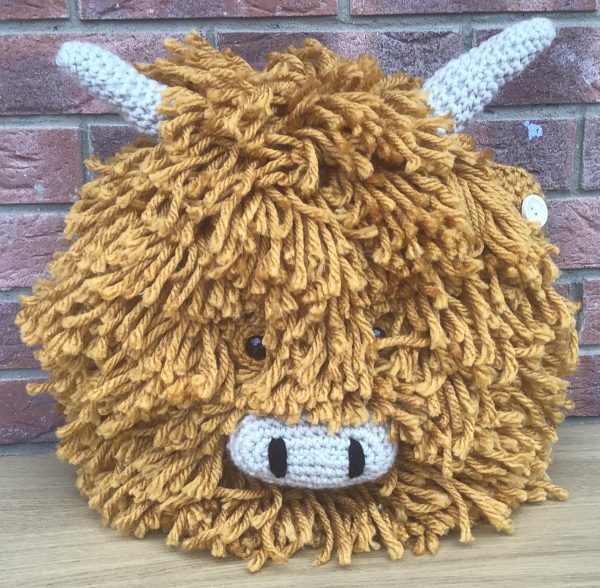 Highland Cow Cushion