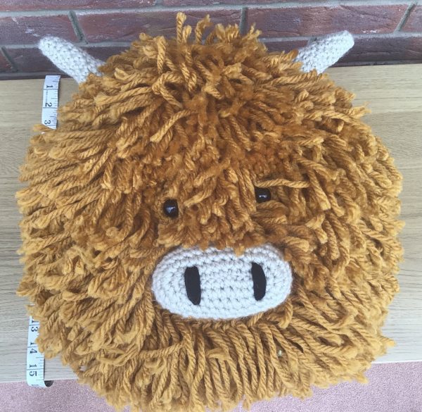 Highland Cow Cushion - Image 3