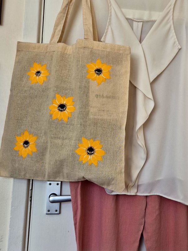 Folky Cotton Tote bags - Image 3
