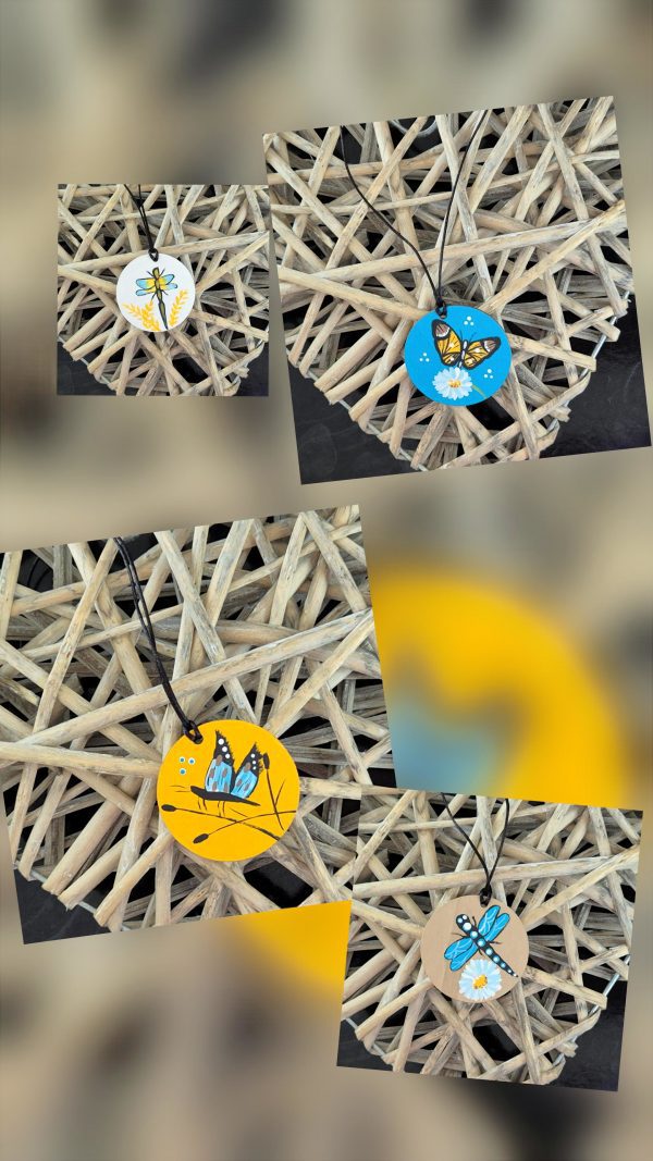 On The Wing Pendant necklaces