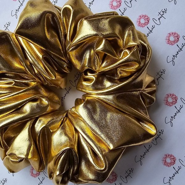 Our Signature Gold Scrunchie - Size: XXL (XTRA FRILL)