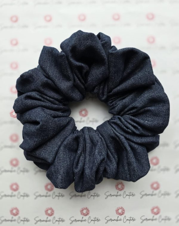 Denim Scrunchie - Size: XL (XTRA FRILL) - Image 4
