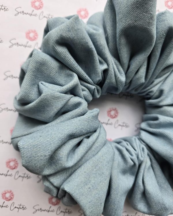 Light Denim Scrunchie - Size: XL (XTRA FRILL) - Image 3