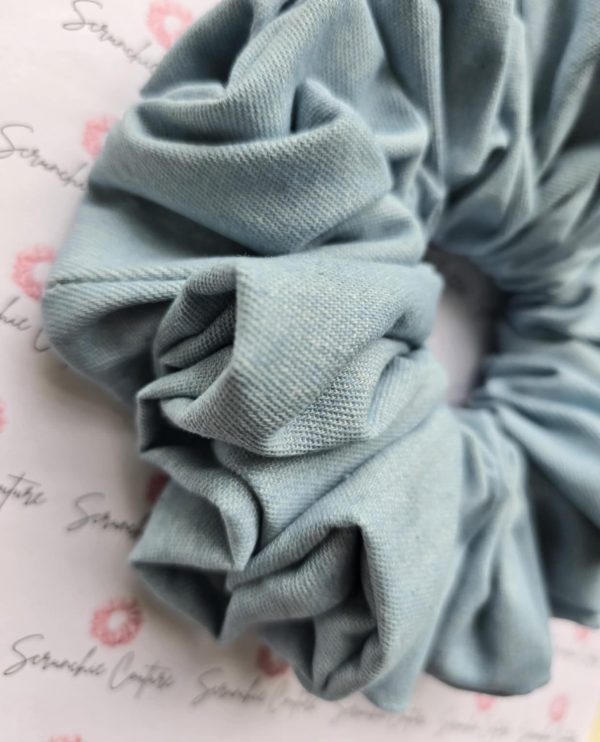 Light Denim Scrunchie - Size: XL (XTRA FRILL) - Image 5