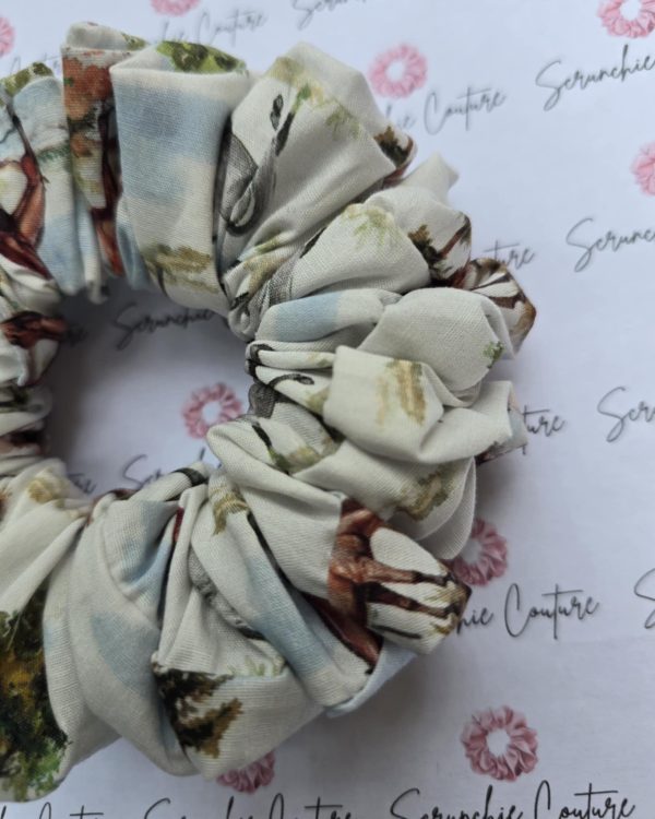 Dreamy Horse Print Scrunchie - Size: Regular