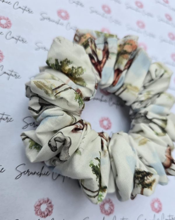Dreamy Horse Print Scrunchie - Size: Regular - Image 6