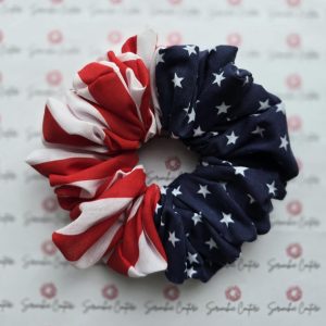 USA Scrunchie - Size: XL (XTRA FRILL)