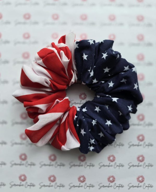 USA Scrunchie - Size: XL (XTRA FRILL)