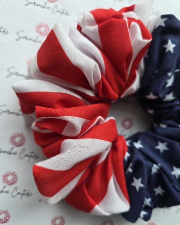 USA Scrunchie - Size: XL (XTRA FRILL) - Image 3