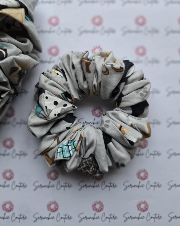 Cute Doggy Scrunchie - Size: Regular