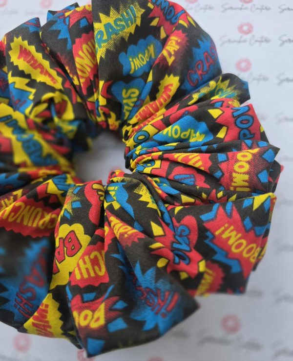 Comic Scrunchie - Size: XXL (XTRA FRILL) - Image 4
