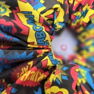 Comic Scrunchie - Size: XXL (XTRA FRILL)