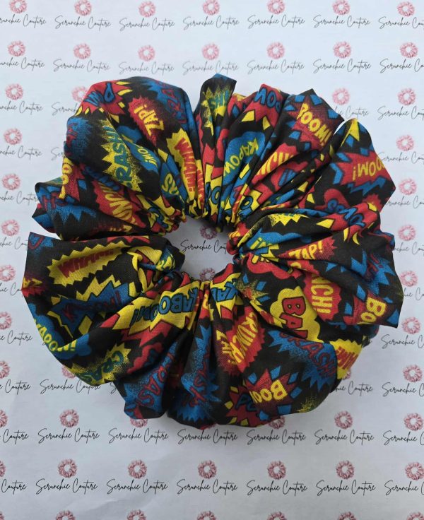 Comic Scrunchie - Size: XXL (XTRA FRILL) - Image 3