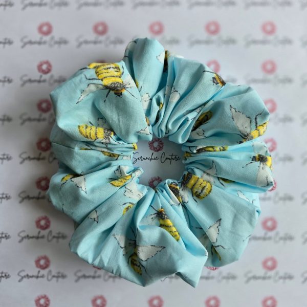 Sky Blue Bumblebee Scrunchie - Size: XL - Image 3