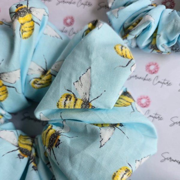 Sky Blue Bumblebee Scrunchie - Size: XXL - Image 3