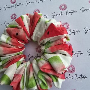 Watermelon Scrunchie - Size: Regular
