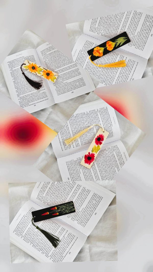 Golden Autumn Bookmarks