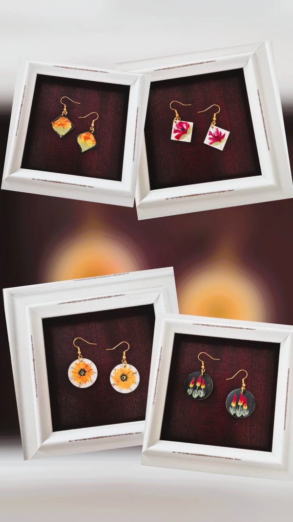 Golden Autumn Earrings