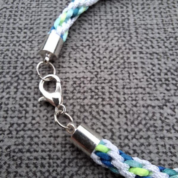 Bracelet 8 inch (Blue and Green) - Image 3