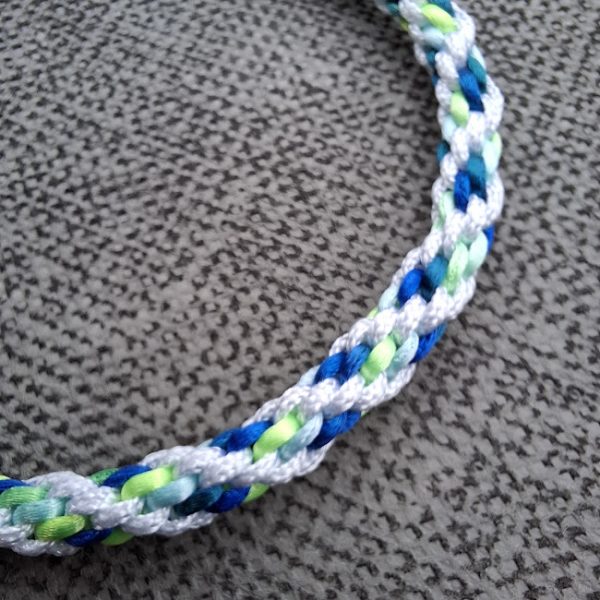 Bracelet 8 inch (Blue and Green) - Image 4