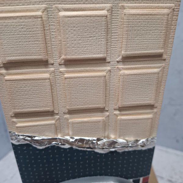 Chocolate Bar Birthday Card (Blue Wrap) - Image 3