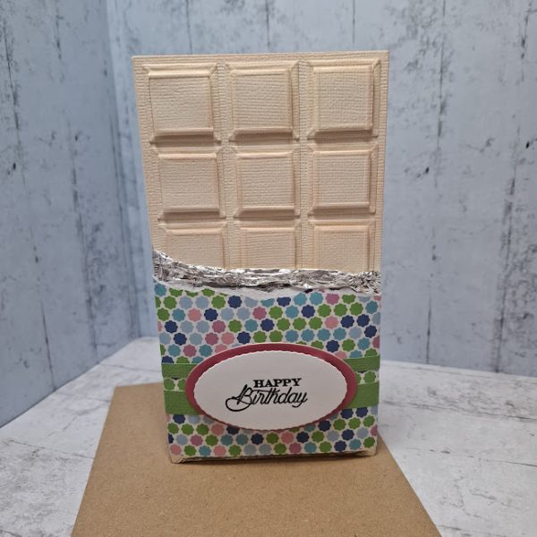 Chocolate Bar Birthday Card (multi wrap)
