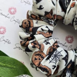 Off White Halloween Print Scrunchie - Size: Regular