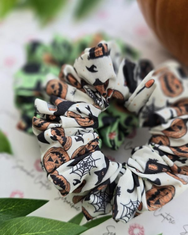 Off White Halloween Print Scrunchie - Size: Regular - Image 5