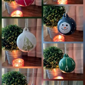 Christmas Collection - Ceramic Baubles