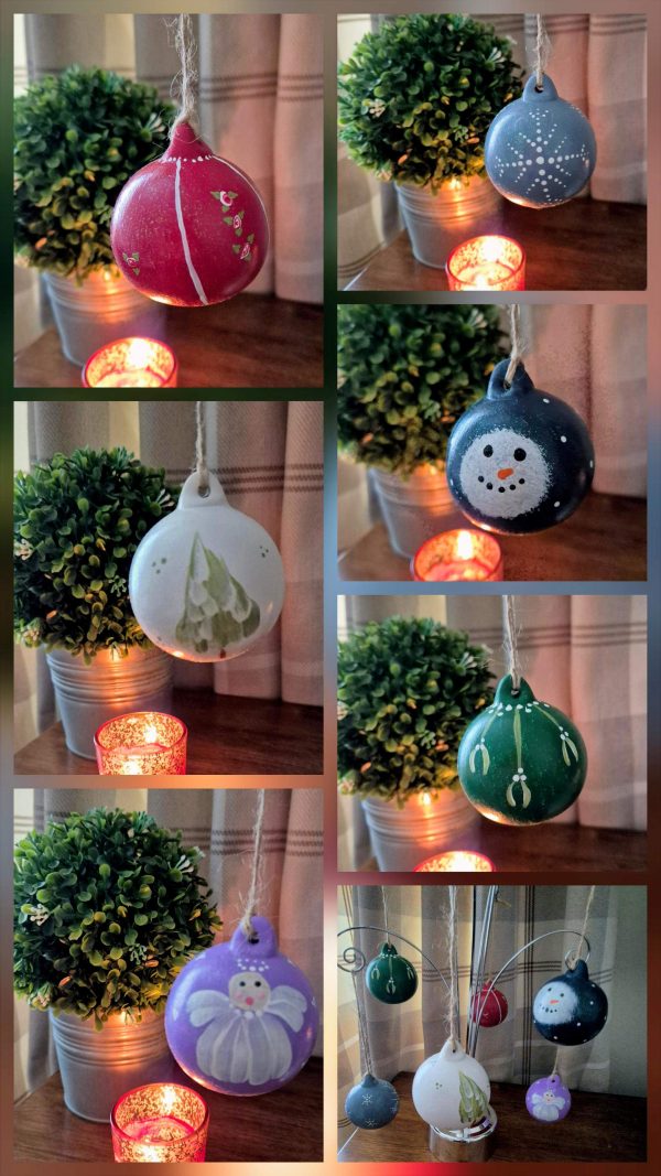 Christmas Collection - Ceramic Baubles