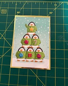 Handmade Christmas Greetings Card’s Set Of 10 By P Williams