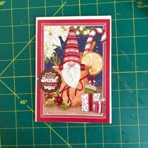 Handmade Christmas Greetings Card’s Set Of 10 Card’s By P Williams