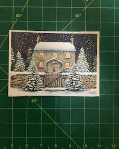 Handmade Christmas Greetings Card’s Set Of 10 Card’s By P Williams