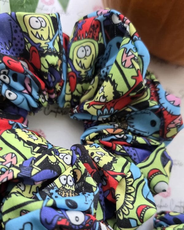 Monster Print Scrunchie - Size: XL