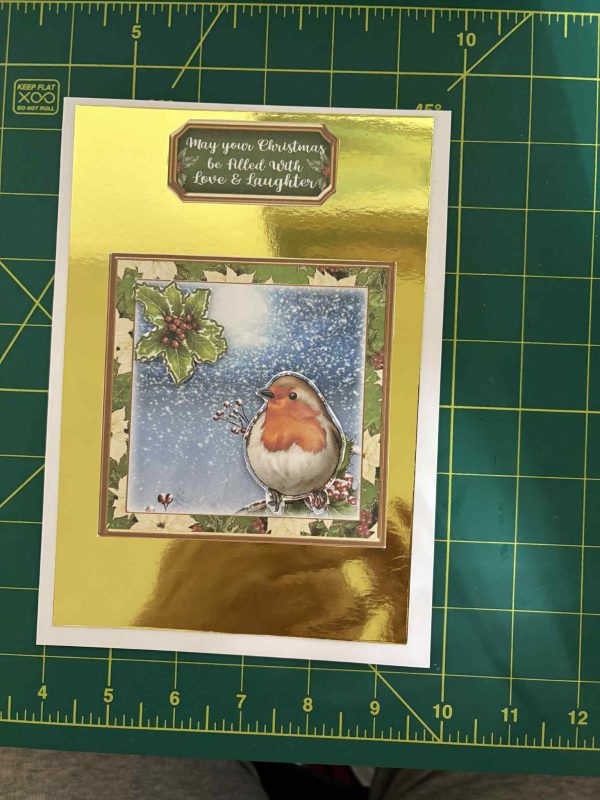 Handmade Christmas Greetings Card’s By P Williams