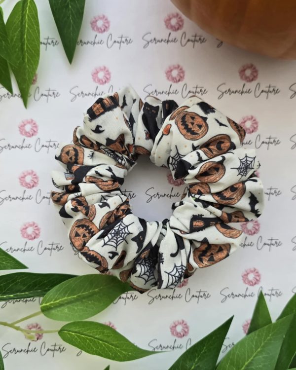 Off White Halloween Print Scrunchie - Size: Regular - Image 3