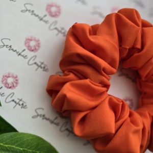 Orange Scrunchie - Size: Regular