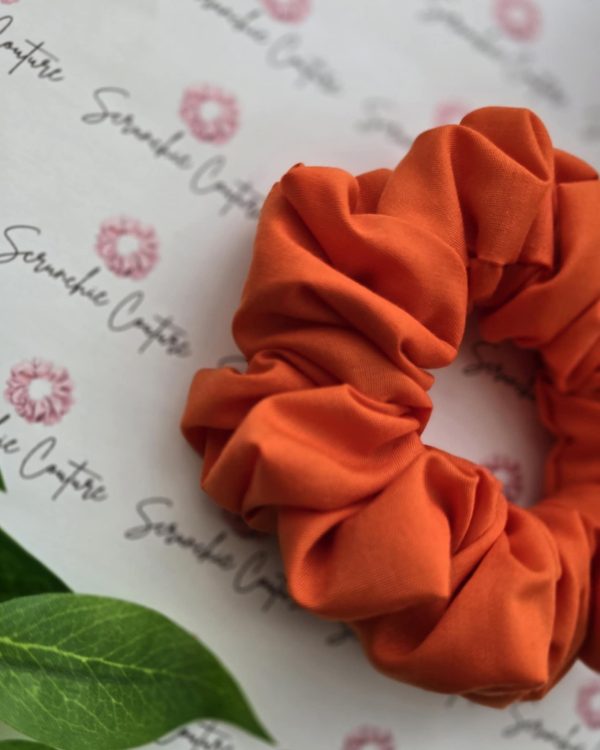 Orange Scrunchie - Size: Regular