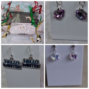 Christmas Earring Cracker – Surprise Mix of 3 Pairs