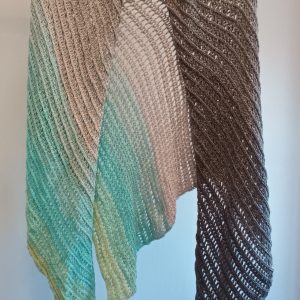 Crochet Asymmetric Shawl