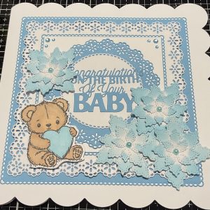 Baby boy card