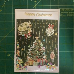 Handmade Christmas Greetings Shaker’s Card’s By P Williams