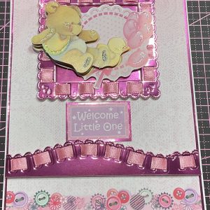 Baby girl card